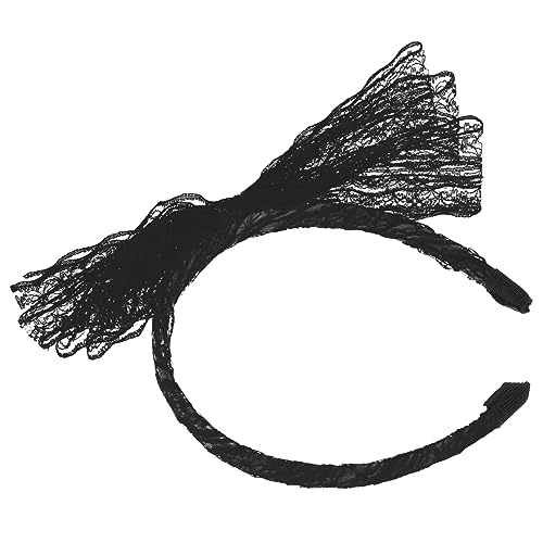 KAILIKETIY Damen Stirnband mit Schleife Vintage Haaraccessoire für Partys Festivals Hochzeiten und Besondere Anlässe Einzigartiges Kostümzubehör Vielseitig Kombinierbar von KAILIKETIY