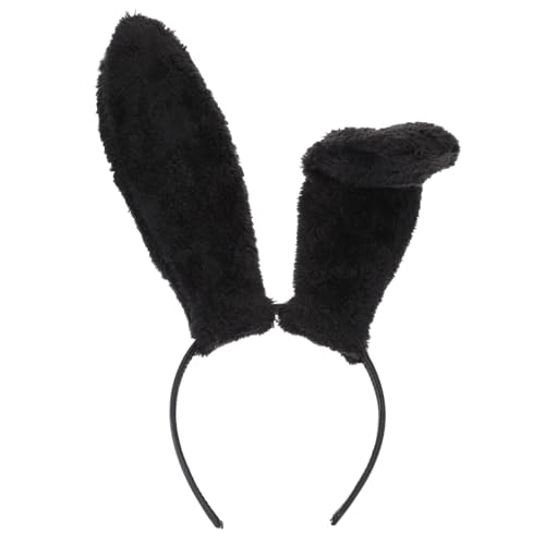 KAILIKETIY Faltbares Hasenohren Haarband aus Weichem Dekoratives Cosplay Stirnband für Damen Party Kopfschmuck für Geburtstag Ostern Bühnenauftritt Zufällige Farbe Zufällige Farbe von KAILIKETIY