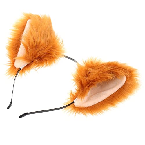 KAILIKETIY Flauschiges Fuchsohren Stirnband für Cosplay Tierische Kopfbedeckung für Partys Geburtstagsfeiern Karneval Halloween Bequem und Leicht Haaraccessoire für Festliche Anlässe KAILIKETIY Flauschiges Fuchsohren Stirnband für Cosplay Tierische Kopfbedeckung für Partys Geburtstagsfeiern Karneval Halloween Bequem und Leicht Haaraccessoire für Festliche Anlässe von KAILIKETIY