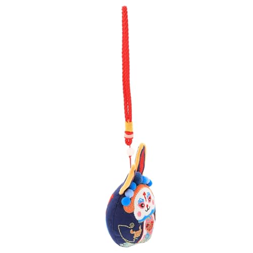 KAILIKETIY Fünf Gesegnete Kaninchenpuppe Dekorationsspielzeug Stoffhase Chinesische Neujahrsdekoration Kaninchen Stofftier Schreibtisch Kaninchen Mondneujahr Kaninchen Im von KAILIKETIY