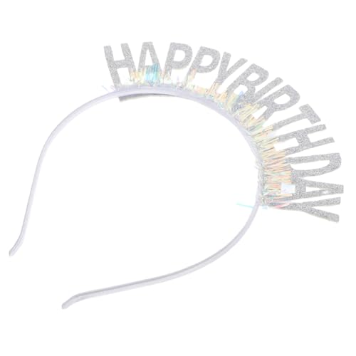 KAILIKETIY Glitzerndes Geburtstags Haarband für Verstellbares Accessoire mit Happy Birthday Aufschrift für Partys Geburtstagsfeiern und Feierlichkeiten KAILIKETIY Glitzerndes Geburtstags Haarband für Verstellbares Accessoire mit Happy Birthday Aufschrift für Partys Geburtstagsfeiern und Feierlichkeiten von KAILIKETIY