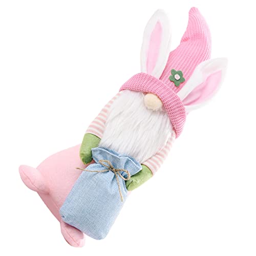 KAILIKETIY Hasen Zwergpuppe Dekoration Stoffpuppen Kaninchen Zwergpuppe Ornament Dekorationen Hasen Zwerg Ornamente Zwerg Fest Puppenornament Zwergpuppe Schmuck von KAILIKETIY