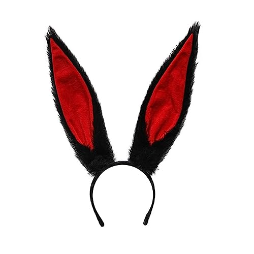 KAILIKETIY Kaninchen Ohr Stirnband mit Niedlichen Bunny Ohren Kostümzubehör für Cosplay Partys und Fotoshootings Langlebig und Bequem für Erwachsene KAILIKETIY Kaninchen Ohr Stirnband mit Niedlichen Bunny Ohren Kostümzubehör für Cosplay Partys und Fotoshootings Langlebig und Bequem für Erwachsene von KAILIKETIY