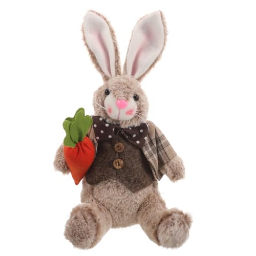KAILIKETIY Kaninchen Ornament Dekoration Ausgestopfter Hase Osterspielzeug Kaninchen Plüschkaninchen Osterkaninchen Puppenspielzeug Osterornament Kaninchen Osterpuppe KAILIKETIY Kaninchen Ornament Dekoration Ausgestopfter Hase Osterspielzeug Kaninchen Plüschkaninchen Osterkaninchen Puppenspielzeug Osterornament Kaninchen Osterpuppe von KAILIKETIY