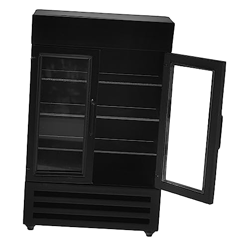 KAILIKETIY Kühlschrank Modell Dekorative Mini Appliance Für Puppenhaus Und DIY Projekte Hochwertiges Für Miniaturlebenszenen Und Schlafzimmerdekoration von KAILIKETIY