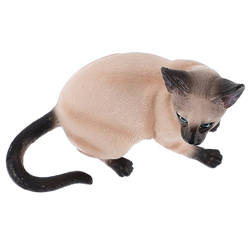 KAILIKETIY Künstliche Katzenmodell Gartenfigur Realistische Cat Statue Für Innen Und Außendekoration Als Fotorequisite Oder Heimdekoration von KAILIKETIY