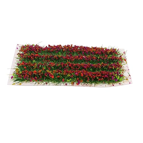 KAILIKETIY Künstlicher Mini Cluster für Sandtisch Dekoration Realistische Miniaturvegetation für Mikro Landschaften Puppenhäuser und Feegärten für DIY Projekte und Modellbau von KAILIKETIY