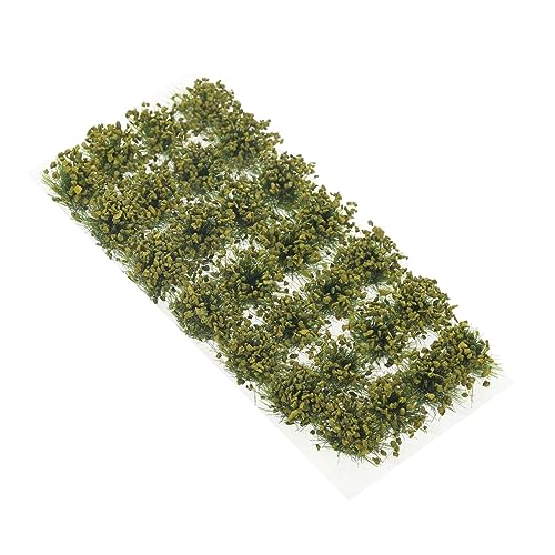 KAILIKETIY Miniatur Vegetation Kunstgras Strauchmodelle Für Sandtisch Und Diorama Für Landschaftsgestaltung Und Modellbau Gartenszenisches Accessoire Trockenem von KAILIKETIY