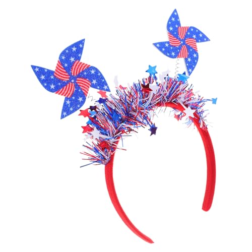 KAILIKETIY Patriotisches Haarband für Unabhängigkeitstag Rote Weiße und Blaue Farben für Partys und Feierlichkeiten Am Einzigartiges und Accessoire für Festliche Anlässe KAILIKETIY Patriotisches Haarband für Unabhängigkeitstag Rote Weiße und Blaue Farben für Partys und Feierlichkeiten Am Einzigartiges und Accessoire für Festliche Anlässe von KAILIKETIY