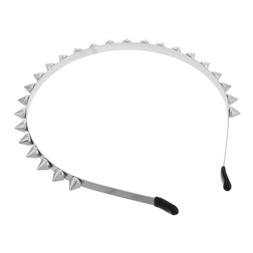KAILIKETIY Punk Stirnband mit Nieten für Einzigartiges Gothic Design für Konzerte und Cosplay Vielseitiges Accessoire für Outfit KAILIKETIY Punk Stirnband mit Nieten für Einzigartiges Gothic Design für Konzerte und Cosplay Vielseitiges Accessoire für Outfit von KAILIKETIY