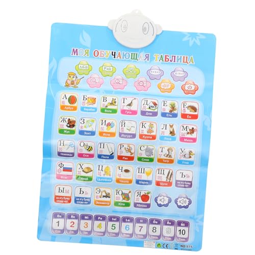 KAILIKETIY Russisches Alphabet Poster mit Sound Bilingualer Wandchart für Frühen Sprachförderung KAILIKETIY Russisches Alphabet Poster mit Sound Bilingualer Wandchart für Frühen Sprachförderung von KAILIKETIY