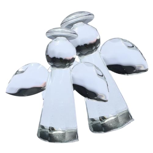 KAILIKETIY Schutzengel- aus Glas Engelsfigur Ornament Glashandwerk Engelsform für Wohnzimmer Garten Balkon Schlafzimmer 2 Stück KAILIKETIY Schutzengel- aus Glas Engelsfigur Ornament Glashandwerk Engelsform für Wohnzimmer Garten Balkon Schlafzimmer 2 Stück von KAILIKETIY