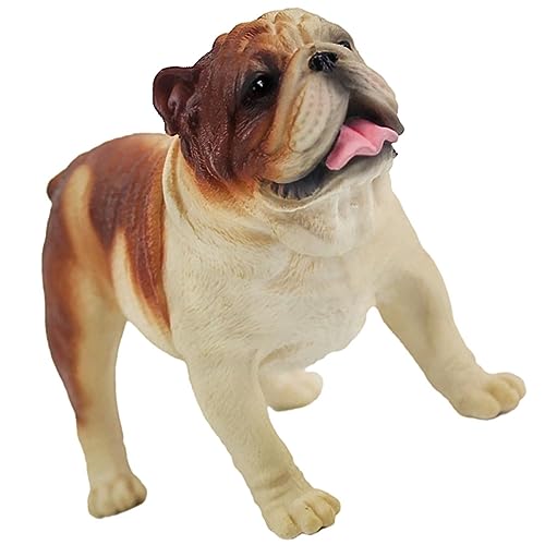 KAILIKETIY Simuliertes Hundemodell aus Hochwertigem Kunststoff Braune Hundefigur für Stilvolle Wohnraumdekoration für Schreibtisch Wohnzimmer Fotorequisite KAILIKETIY Simuliertes Hundemodell aus Hochwertigem Kunststoff Braune Hundefigur für Stilvolle Wohnraumdekoration für Schreibtisch Wohnzimmer Fotorequisite von KAILIKETIY
