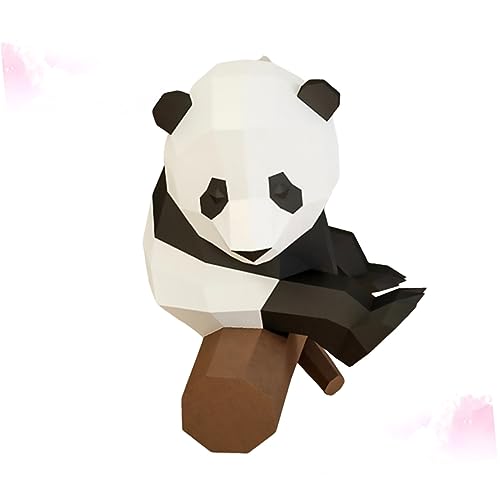 KAILIKETIY Sitzender Panda Papiermodell Handgeformtes Geometrisches Origami Deko DIY Bastelpapier Stereoskopisches Papiermodell für Erwachsene und Festliche Anlässe KAILIKETIY Sitzender Panda Papiermodell Handgeformtes Geometrisches Origami Deko DIY Bastelpapier Stereoskopisches Papiermodell für Erwachsene und Festliche Anlässe von KAILIKETIY