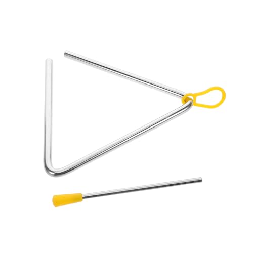 KAILIKETIY Triangle Schlaginstrument und Schlägel Lernspielzeug für Kleinkinder Frühen Musikalischen und Rhythmusentwicklung von KAILIKETIY