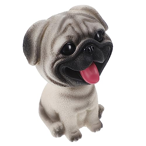 KAILIKETIY Wackelhund Deko Figur aus Resin Lustiges Hundeornament für Auto und Kuchen Niedliches Schüttelkopf Hundedekor für Schreibtisch und Innendekoration KAILIKETIY Wackelhund Deko Figur aus Resin Lustiges Hundeornament für Auto und Kuchen Niedliches Schüttelkopf Hundedekor für Schreibtisch und Innendekoration von KAILIKETIY