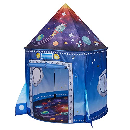 Kaivee Rocket Ship Space Pop-Up-Zelt für Kinder und Astronauten Geschenk für Mädchen von 3-5 Jahren von KAIVEE