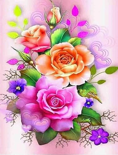 Bunte Rose - 3000-Teiliges Puzzle, Kunstsammlungspuzzle, Jedes Teil, Lustiges Puzzle, Kreatives Festival Bunte Rose - 3000-Teiliges Puzzle, Kunstsammlungspuzzle, Jedes Teil, Lustiges Puzzle, Kreatives Festival von KAIXIUPuzzle
