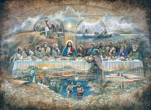 Das Letzte Abendmahl - Klassisches Puzzle 4000 Teile Für Erwachsene, Holzpuzzle, 3D-Puzzle, Heimdekoration Das Letzte Abendmahl - Klassisches Puzzle 4000 Teile Für Erwachsene, Holzpuzzle, 3D-Puzzle, Heimdekoration von KAIXIUPuzzle