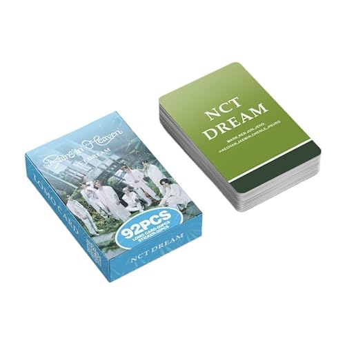 92 NCT DREAM New Album Peripherie Fotokarten Mini Aufkleber Mini Karten unterstützen doppelseitige Karten (94289) von KAIZUKICHIN