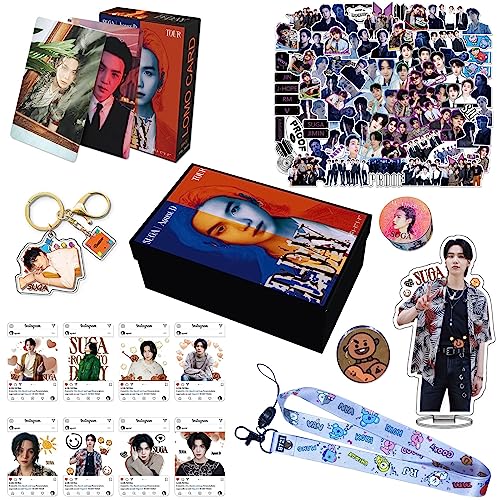 BTS Suga Min Yunqi Peripherie Schlüsselanhänger Aufkleber Geschenkbox Album Agust D Kleine Karte Geschenkpaket BTS Suga Min Yunqi Peripherie Schlüsselanhänger Aufkleber Geschenkbox Album Agust D Kleine Karte Geschenkpaket von KAIZUKICHIN