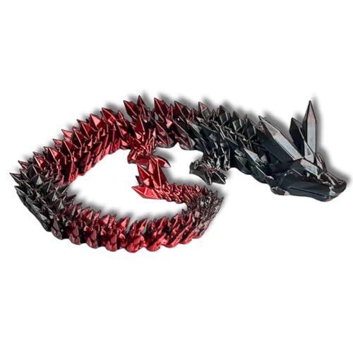 Drache 35 cm 3D bewegliche Figur, Kristalldrache, Kinderdekoration, Schreibtisch Deko, Geschenk Kindertag Drache 35 cm 3D bewegliche Figur, Kristalldrache, Kinderdekoration, Schreibtisch Deko, Geschenk Kindertag von KAJAWIS