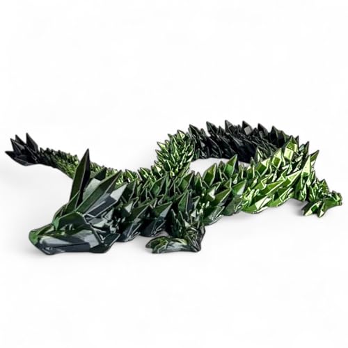 Drache 35 cm 3D bewegliche Figur, Kristalldrache, Kinderdekoration, Schreibtisch Deko, Geschenk Kindertag Drache 35 cm 3D bewegliche Figur, Kristalldrache, Kinderdekoration, Schreibtisch Deko, Geschenk Kindertag von KAJAWIS