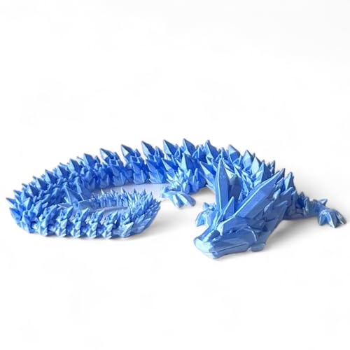 Drache 42 cm 3D bewegliche Figur, Kristalldrache, Kinderdekoration, Schreibtisch Deko, Geschenk Kindertag Drache 42 cm 3D bewegliche Figur, Kristalldrache, Kinderdekoration, Schreibtisch Deko, Geschenk Kindertag von KAJAWIS