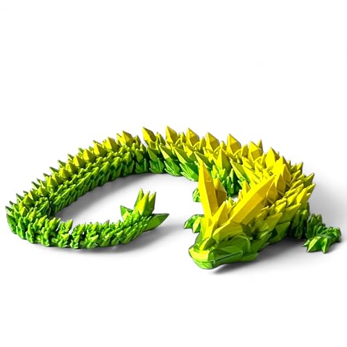 Drache 42 cm 3D bewegliche Figur, Kristalldrache, Kinderdekoration, Schreibtisch Deko, Geschenk Kindertag Drache 42 cm 3D bewegliche Figur, Kristalldrache, Kinderdekoration, Schreibtisch Deko, Geschenk Kindertag von KAJAWIS