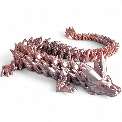 Drache 42 cm 3D bewegliche Figur, Kristalldrache, Kinderdekoration, Schreibtisch Deko, Geschenk Kindertag Drache 42 cm 3D bewegliche Figur, Kristalldrache, Kinderdekoration, Schreibtisch Deko, Geschenk Kindertag von KAJAWIS