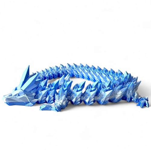 Drache 60 cm 3D bewegliche Figur, Kristalldrache, Kinderdekoration, Schreibtisch Deko, Geschenk Kindertag Drache 60 cm 3D bewegliche Figur, Kristalldrache, Kinderdekoration, Schreibtisch Deko, Geschenk Kindertag von KAJAWIS