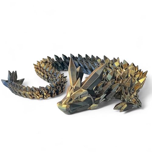 Drache 60 cm 3D bewegliche Figur, Kristalldrache, Kinderdekoration, Schreibtisch Deko, Geschenk Kindertag Drache 60 cm 3D bewegliche Figur, Kristalldrache, Kinderdekoration, Schreibtisch Deko, Geschenk Kindertag von KAJAWIS