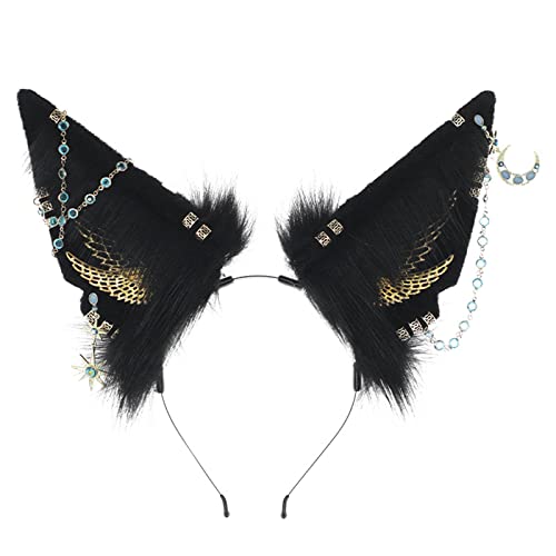 KAKASEA Anime Charakter Stirnband Wolf Ohren Form Haarreifen Plüsch Karneval Party Kopfschmuck Cosplay Party Kostüm Requisiten Uni KAKASEA Anime Charakter Stirnband Wolf Ohren Form Haarreifen Plüsch Karneval Party Kopfschmuck Cosplay Party Kostüm Requisiten Uni von KAKASEA