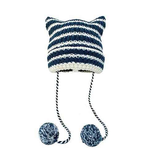KAKASEA Mädchen Strickmütze Halloween Foto Niedlich Gestreifte Mütze Kostüm Strickmütze Halloween Gestreifte Dekorationen KAKASEA Mädchen Strickmütze Halloween Foto Niedlich Gestreifte Mütze Kostüm Strickmütze Halloween Gestreifte Dekorationen von KAKASEA