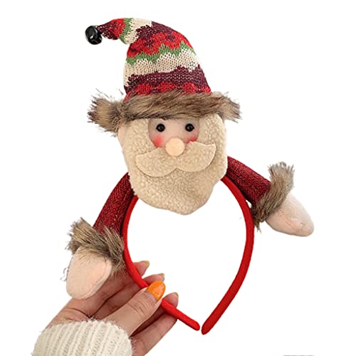 KAKASEA Weihnachtsmann-Stirnband für Herren, Haarreif, Schneemann, Stirnbänder, Weihnachtsfoto-Requisite, Urlaubsparty-Dekoration, Zubehör KAKASEA Weihnachtsmann-Stirnband für Herren, Haarreif, Schneemann, Stirnbänder, Weihnachtsfoto-Requisite, Urlaubsparty-Dekoration, Zubehör von KAKASEA