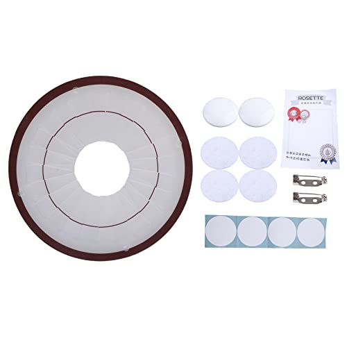Rosettenmacher Papierrücken-Rosette mit Stift-Versorgungsmaterialien für professionelle Badgeknöpfe-Rosetten-Brosche Rosettenmacher Papierrücken-Rosette mit Stift-Versorgungsmaterialien für professionelle Badgeknöpfe-Rosetten-Brosche von KAKASEA
