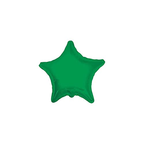 Globo Estrella 22cm Verde Esmeralda - Foil Poliamida - K3402109 von KALEIDOSCOPE