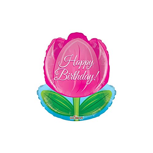 Globos folienballon Geburtstag Tulpe Junior 18 cm rosa/grün Globos folienballon Geburtstag Tulpe Junior 18 cm rosa/grün von KALEIDOSCOPE