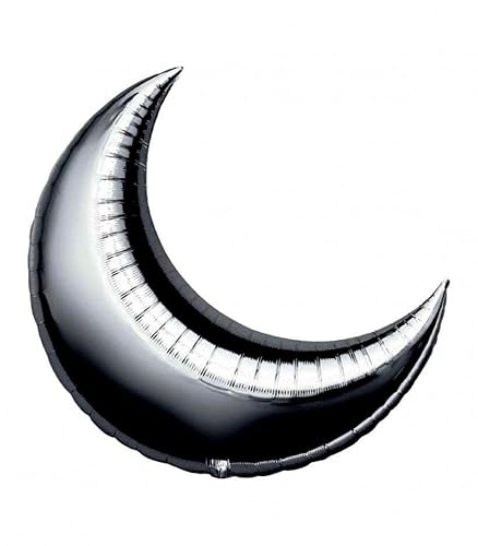 Palloncino Kaleidoscope Luna Nero supershape 36 - 91cm. 1pz von KALEIDOSCOPE