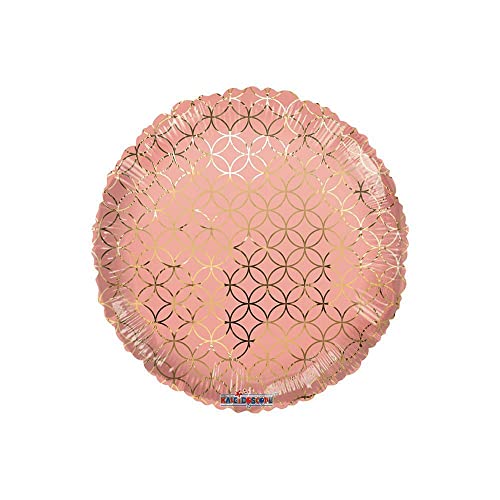 Palloncino Kaleidoscope Tondo Geometrico Nero 26-66cm. 1pz von KALEIDOSCOPE