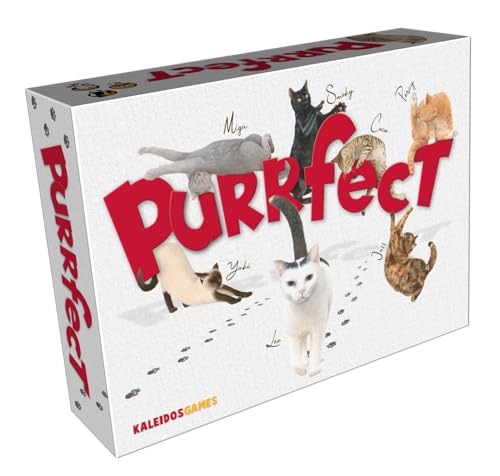 Purrfect - Das felin schlaue Kartenspiel - Spaß, Strategie und Miauen für alle - Regelwerk auf Deutsch online (QR-Code 'SmartRules' auf der Schachtel) Purrfect - Das felin schlaue Kartenspiel - Spaß, Strategie und Miauen für alle - Regelwerk auf Deutsch online (QR-Code 'SmartRules' auf der Schachtel) von KALEIDOSGAMES