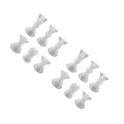 KALLORY 1 Satz Schach- Und Schachstücksform Schachformen International Kunsthandwerk Handwerkliche Herstellung Von Formen Schachbrettform Brettspiel Form Kieselgel 6 Stück KALLORY 1 Satz Schach- Und Schachstücksform Schachformen International Kunsthandwerk Handwerkliche Herstellung Von Formen Schachbrettform Brettspiel Form Kieselgel 6 Stück von KALLORY