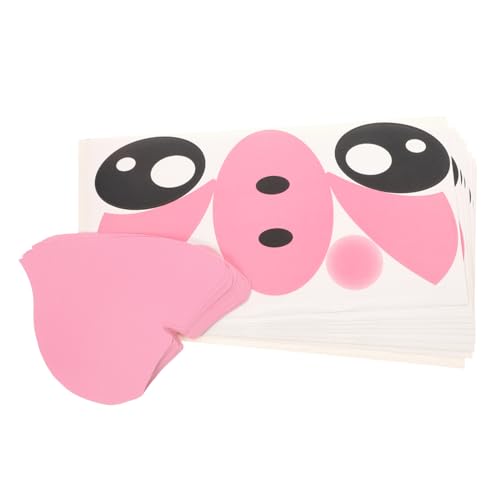 KALLORY Ausdrucksstarke Tieraugen-aufkleber 10 Sets Große Bastelaufkleber Selbstklebend Für Partys Fürs Gesicht Kawaii-stil von KALLORY