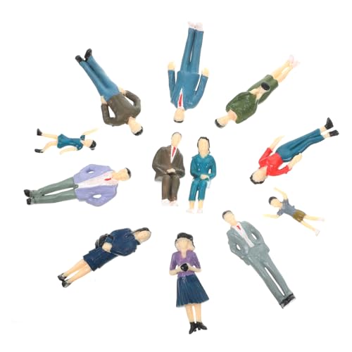KALLORY 12 Stück Farbmodellschurke Miniatur Figurenmodelle bemalte Fahrgastfiguren Person bemalte Figuren gemalte Menschenfiguren Landschaft Menschen Modelle Layout-Dekorationen Abs KALLORY 12 Stück Farbmodellschurke Miniatur Figurenmodelle bemalte Fahrgastfiguren Person bemalte Figuren gemalte Menschenfiguren Landschaft Menschen Modelle Layout-Dekorationen Abs von KALLORY