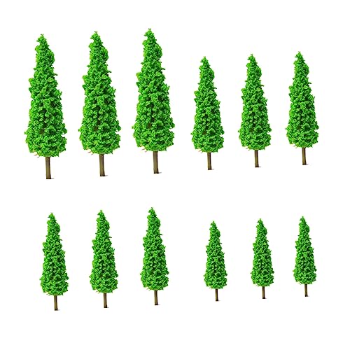 KALLORY 12 Stück Simuliertes grünes Baummodell gefälscht künstliche Grünpflanzen Miniaturen Anlage Emulationsbaum Desktop-Baumschmuck Mini-Baumspielzeug Home Ornament Plastik KALLORY 12 Stück Simuliertes grünes Baummodell gefälscht künstliche Grünpflanzen Miniaturen Anlage Emulationsbaum Desktop-Baumschmuck Mini-Baumspielzeug Home Ornament Plastik von KALLORY
