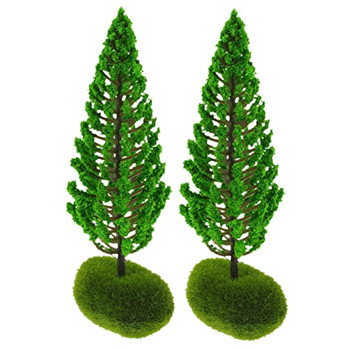 KALLORY 2 Stück Baummodell Miniaturen Landschaftsmodellbaum Gartenschmuck im Freien Kiefer modellbäume Miniaturbaum Landschaftsbaum künstlicher Baum Mini-Sandtisch-Modell Plastik KALLORY 2 Stück Baummodell Miniaturen Landschaftsmodellbaum Gartenschmuck im Freien Kiefer modellbäume Miniaturbaum Landschaftsbaum künstlicher Baum Mini-Sandtisch-Modell Plastik von KALLORY