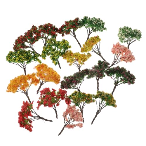 KALLORY 20 Stück Modellbaum Miniatur Kiefernbaum- für Modelle Kunsthandwerk Diorama -Bäume Party Mini-Weihnachtsbaum gefälschter Baum DIY-Baummodell Mini-Bäume basteln Plastik KALLORY 20 Stück Modellbaum Miniatur Kiefernbaum- für Modelle Kunsthandwerk Diorama -Bäume Party Mini-Weihnachtsbaum gefälschter Baum DIY-Baummodell Mini-Bäume basteln Plastik von KALLORY