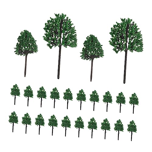 KALLORY 24 Stück Baummodellmaterial Schuppenbäume Kleiner Baumschmuck Simuliert Modellbäume Trainieren Mini-Weihnachtsbaum Blätter Modellbäume u Mini -Baum Miniatur Eisenbahn Plastik KALLORY 24 Stück Baummodellmaterial Schuppenbäume Kleiner Baumschmuck Simuliert Modellbäume Trainieren Mini-Weihnachtsbaum Blätter Modellbäume u Mini -Baum Miniatur Eisenbahn Plastik von KALLORY