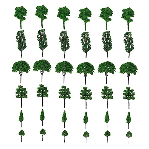 KALLORY 70 Stück Modellbaum Landschaft Mini-Baum gefälschte Miniaturbäume Dekoration Kiefer Modellbäume Tischbaum Baum Handwerk Miniatur-Baummodelle DIY-Baummodell Mini -Baum Plastik Grün KALLORY 70 Stück Modellbaum Landschaft Mini-Baum gefälschte Miniaturbäume Dekoration Kiefer Modellbäume Tischbaum Baum Handwerk Miniatur-Baummodelle DIY-Baummodell Mini -Baum Plastik Grün von KALLORY