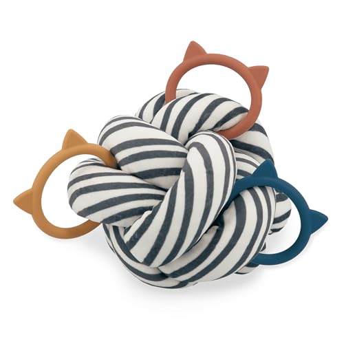 KALOO – Baby-Greifball mit 3 Beißringen – Runder Baby-Sensorball – Einfach zu Handhaben – Mehrfarbig – 16 cm x 16 cm – Waschbar – Ab der Geburt – K227006 KALOO – Baby-Greifball mit 3 Beißringen – Runder Baby-Sensorball – Einfach zu Handhaben – Mehrfarbig – 16 cm x 16 cm – Waschbar – Ab der Geburt – K227006 von KALOO